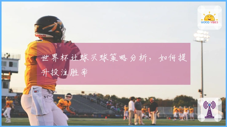 世界杯让球买球策略分析，如何提升投注胜率